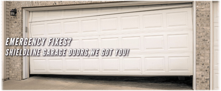 Garage Door Off Track In ShieldLine